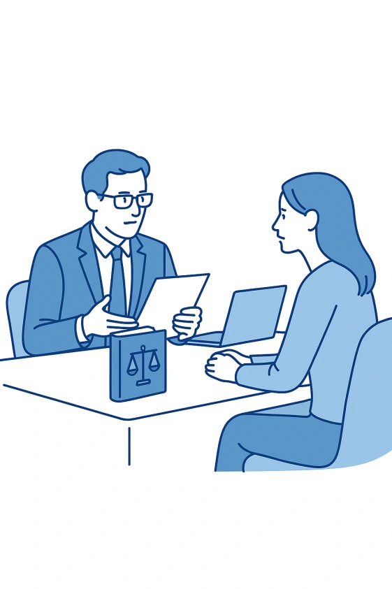 Client-centric legal consultation at Fehaid Al Dosri Law Firm